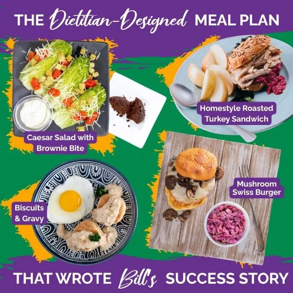 A collage of bill's favorite seattle sutton meals
