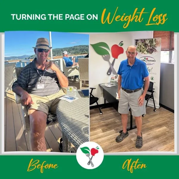 bill's before and after weight loss photos