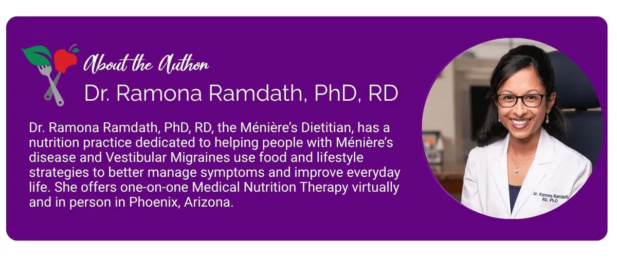 About the author Dr. Ramona Ramdath, Phd, RD