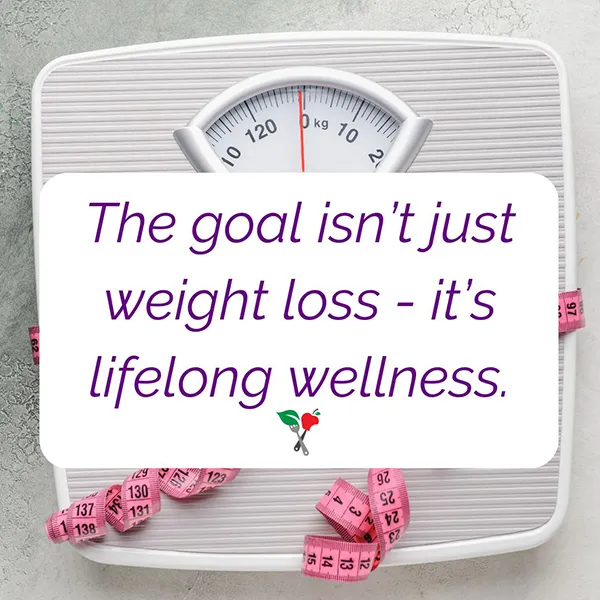 Weight scale with overlapping text