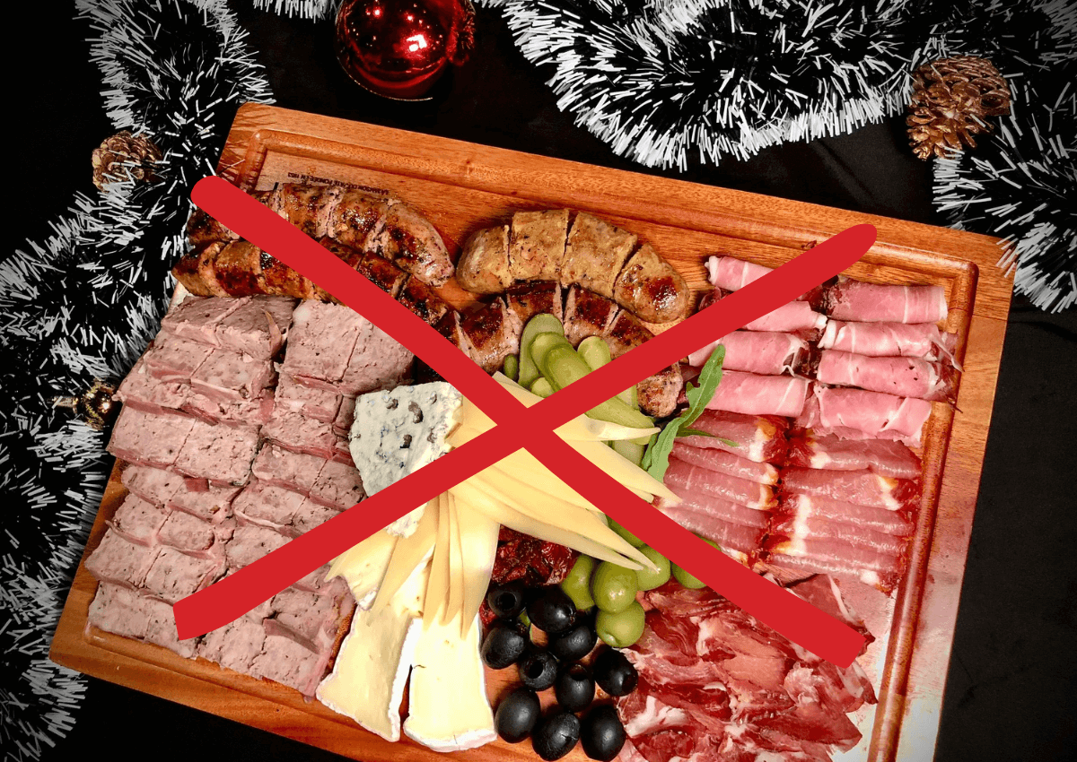 meat and cheese charcuterie board